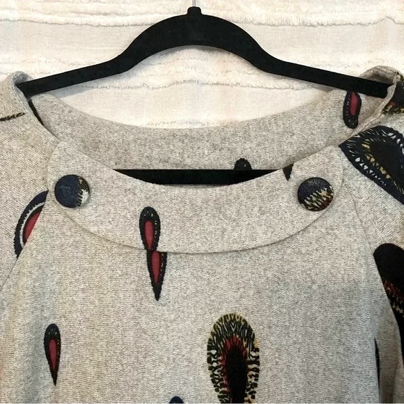 NWT Crystal Wearables Multicolor Sweater Dress Super Soft and Light Size Medium - Picture 4 of 9